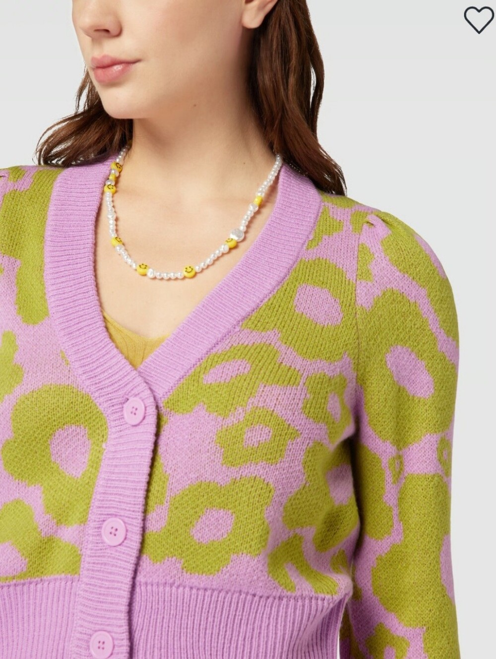 Noisy May "Orchid" Cardigan Sweater, NWT - Picture 4 of 11